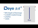 Deye 6.14kWh Lithium Ion Battery: Unboxing
