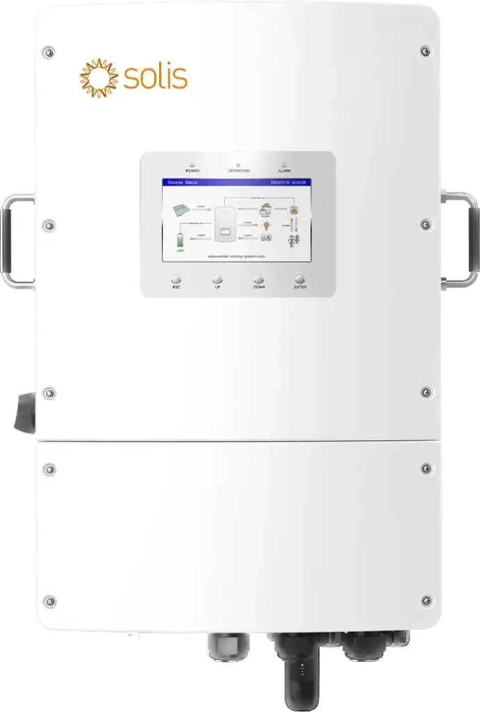 Гібридний інвертор S6-ЕН3P12K02-NV-YD-L Solis (12 kW, 3 фази, 2 MPPT, LV)
